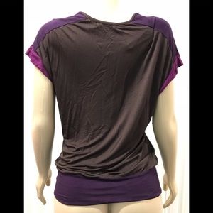 Pleione Tops - Women’s Pleione Vertical Striped Casual Blouse Pleione Tops - Women’s Pleione Vertical Striped Casual Blouse